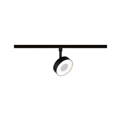 Paulmann URail Schienenspot 3-Step-Dim Circle  180lm 5W 2700 - 4000K dimmbar 230V Schwarz matt