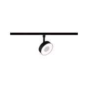 URail Schienenspot 3-Step-Dim Circle  180lm 5W 2700 - 4000K dimmbar 230V Schwarz matt