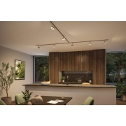 URail Schienenspot 3-Step-Dim Circle  250lm 5W 2700 - 4000K dimmbar 230V Chrom matt