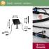 Plug & Shine Solarpanel IP44 24V max. 21W Anthrazit