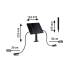 Plug & Shine Solarpanel IP44 24V max. 21W Anthrazit