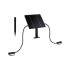 Plug & Shine Solarpanel IP44 24V max. 21W Anthrazit