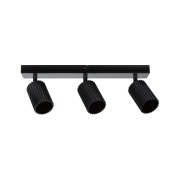 Spotlight Lirena GU10 max. 3x10W Schwarz matt Metall