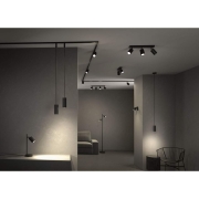 Spotlight Lirena GU10 max. 3x10W Schwarz matt Metall