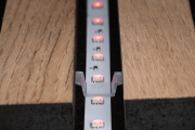 LED Strip Akkustik Paneel Basisset 2,4m RGB Schwarz