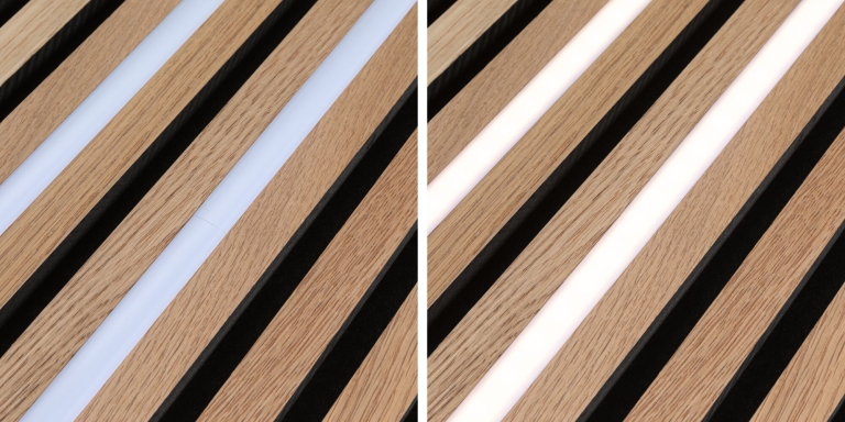 Paulmann LED Strip Aufbauprofil Diffusor 0,8m Kunststoff Weiß