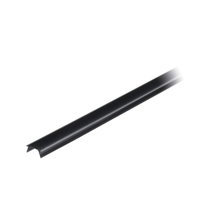 Paulmann LED Strip Aufbauprofil Diffusor 0,8m Kunststoff Schwarz