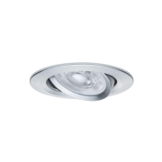 LED Einbauleuchte 3-Step-Dim Nova GU10 Flat schwenkbar 3x4,9W 3x550lm 230V dimmbar 2700K Alu gedreht