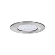 LED Einbauleuchte 3-Step-Dim Nova GU10 Flat starr IP44 3x4,9W 3x550lm 230V dimmbar 2700K Eisen gebürstet