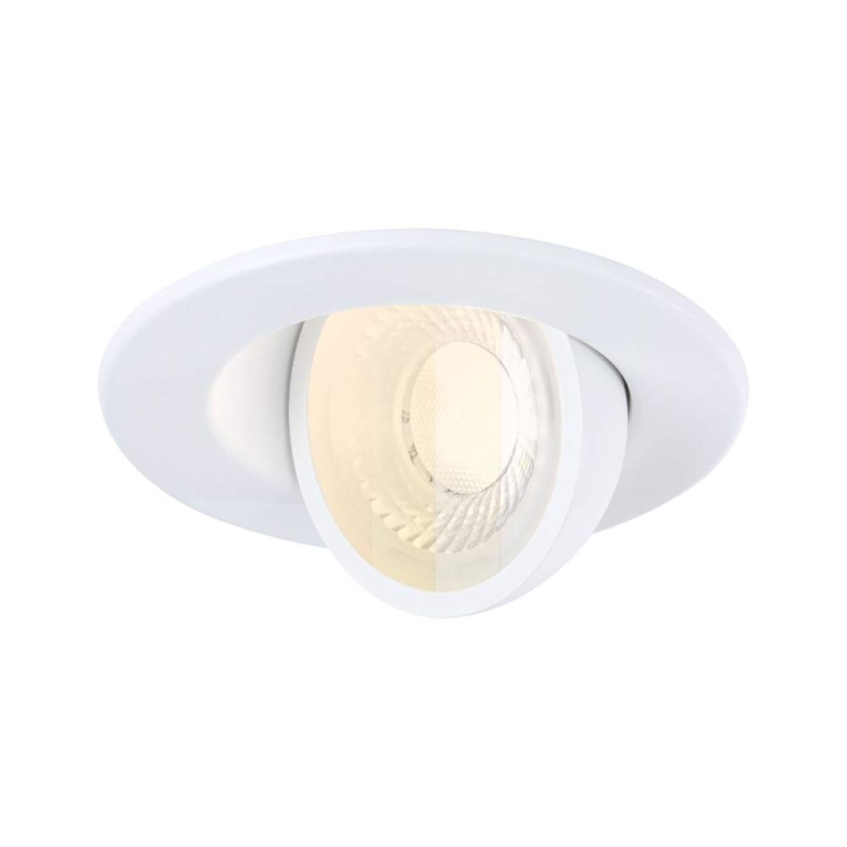 Paulmann LED Einbauleuchte Zina IP65 5W / 8W 685lm / 0lm 230V dimmbar 2700 - 4000K Weiß matt