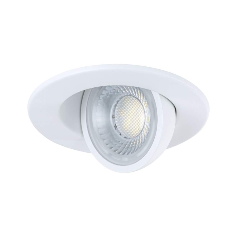 Paulmann LED Einbauleuchte Zina IP65 5W / 8W 685lm / 0lm 230V dimmbar 2700 - 4000K Weiß matt