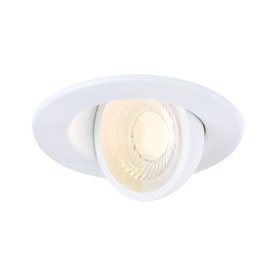 Paulmann LED Einbauleuchte Zina IP65 5W / 8W 685lm / 0lm 230V dimmbar 2700 - 4000K Weiß matt