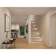 LED Einbauleuchte Zina IP65 5W / 8W 685lm / 0lm 230V dimmbar 2700 - 4000K Weiß matt
