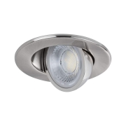 LED Einbauleuchte Zina IP65 5W / 8W 685lm / 0lm 230V dimmbar 2700 - 4000K Eisen gebürstet
