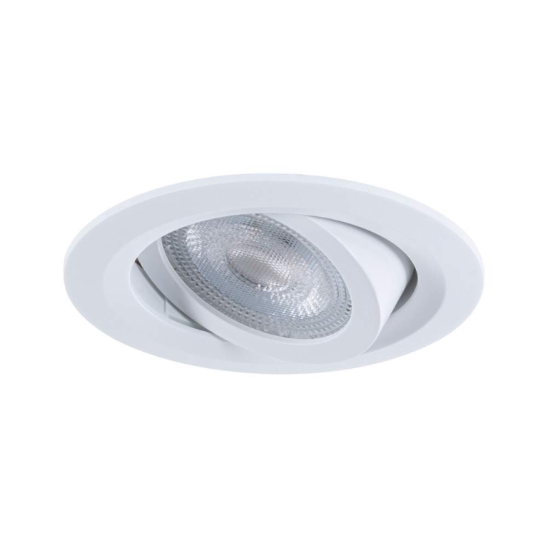Paulmann LED Einbauleuchte FixedLED 10er-Set schwenkbar 25° 10x4,8W 10x460lm 230V  3000K Weiß