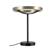LED Tischleuchte 3-Step-Dim Melira 2700K 580lm 10W Schwarz matt, Gold