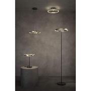 LED Tischleuchte 3-Step-Dim Melira 2700K 580lm 10W Schwarz matt, Gold