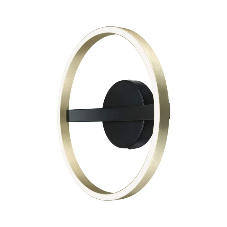 Paulmann LED Deckenleuchte 3-Step-Dim Melira 2700K 1690lm 230V 24W  Schwarz matt, Gold