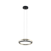 LED Pendelleuchte 3-Step-Dim Melira 2700K 1690lm 24W Schwarz matt, Gold