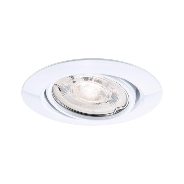 Paulmann LED Einbauleuchte Base GU10 Flat schwenkbar 3x4,9W 3x550lm 230V dimmbar 2700K Weiß