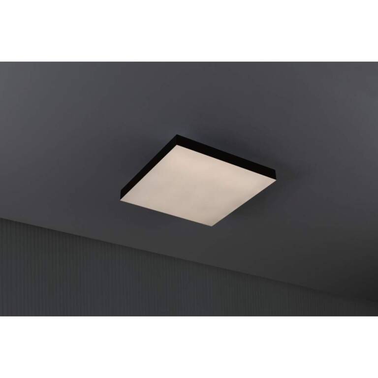 Paulmann LED Panel Loria Rainbow dynamicRGBW   eckig 295x295mm  13,2W 1440lm RGB+ Schwarz dimmbar