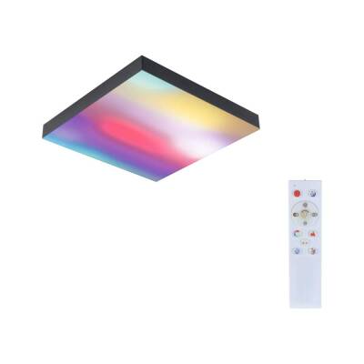 Paulmann LED Panel Loria Rainbow dynamicRGBW   eckig 295x295mm  13,2W 1440lm RGB+ Schwarz dimmbar