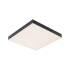 LED Panel Loria Rainbow dynamicRGBW   eckig 295x295mm  13,2W 1440lm RGB+ Schwarz dimmbar