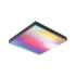 LED Panel Loria Rainbow dynamicRGBW   eckig 295x295mm  13,2W 1440lm RGB+ Schwarz dimmbar