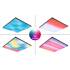 LED Panel Loria Rainbow dynamicRGBW   eckig 295x295mm  13,2W 1440lm RGB+ Schwarz dimmbar