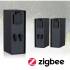 Plug & Shine Steckdosensäule Rio inkl. Trafo  IP44 Anthrazit