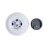 LED Außenwandleuchte Aureva inkl. Bewegungsmelder IP65 rund 220mm 2200 - 4000K 20,5W 1630lm 230V  Anthrazit, Weiß Polycarbonat
