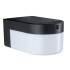 Hybrid LED Außenwandleuchte Calyne House 230V + Solar IP44 eckig 145x229mm 3000K 2,3W 230lm 230V Schwarz