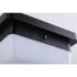 Hybrid LED Außenwandleuchte Isleen House 230V + Solar IP44 eckig 163x163mm 3000K 2,3W 230lm 230V Schwarz
