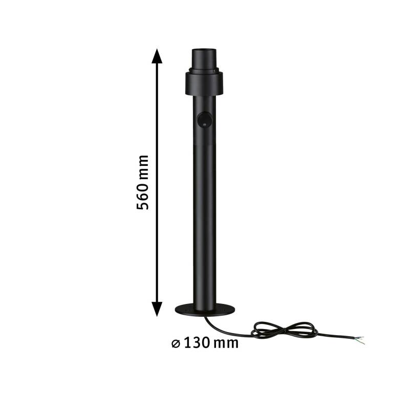 Paulmann ModuShine Poller Klein IP44 560mm länglich Anthrazit