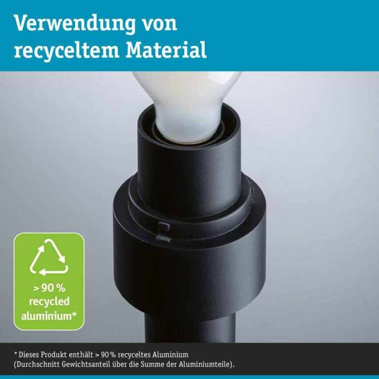 Paulmann ModuShine Poller Mittel IP44 1230mm länglich Anthrazit