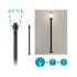 ModuShine Poller Mittel IP44 1230mm länglich Anthrazit