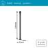 ModuShine Poller Mittel IP44 1230mm länglich Anthrazit
