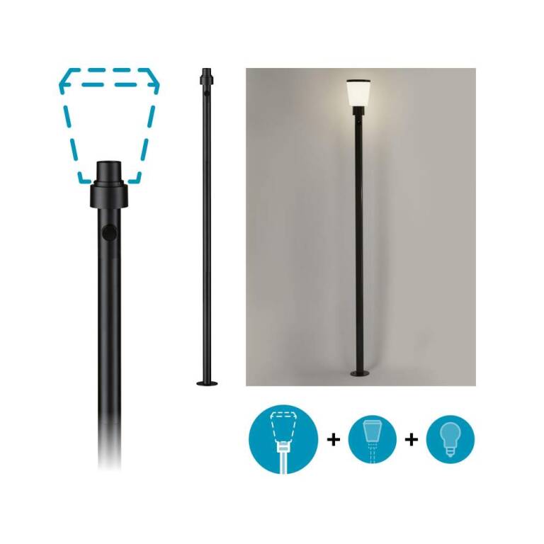 Paulmann ModuShine Poller Hoch IP44 1900mm länglich Anthrazit