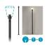 ModuShine Poller Hoch IP44 1900mm länglich Anthrazit