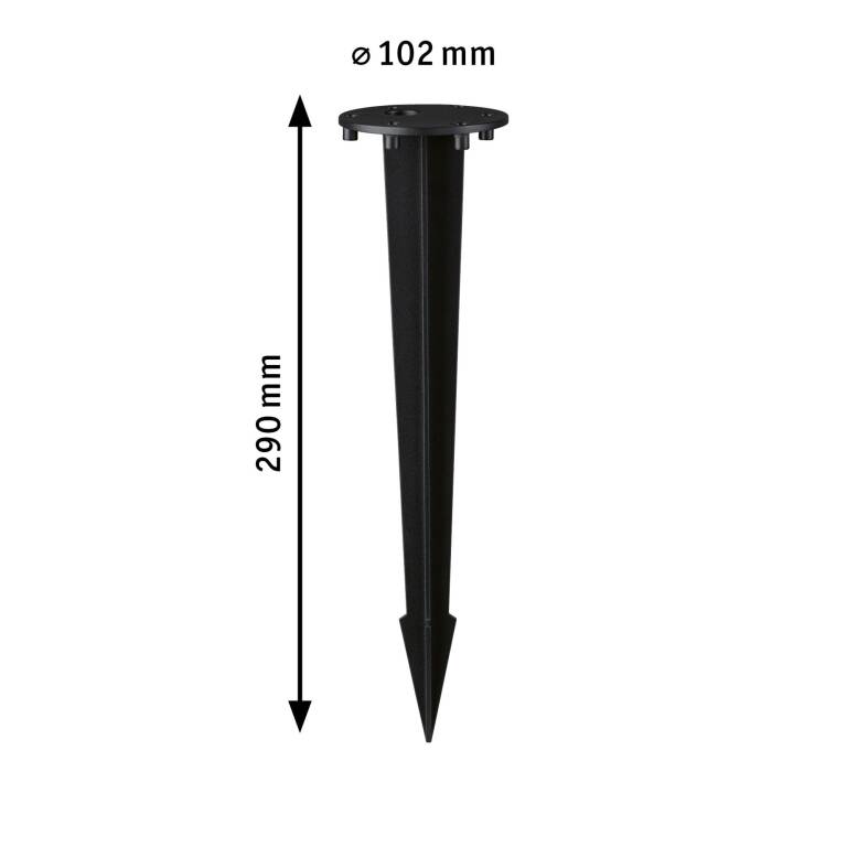 Paulmann ModuShine Poller Erdspieß IP44 290mm Anthrazit