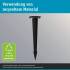 ModuShine Poller Erdspieß IP44 290mm Anthrazit