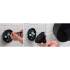 ModuShine Wandhalter Zweifacher Lichtaustritt IP44 rund Anthrazit
