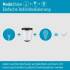 ModuShine Schirm Marento IP44 zylindrisch Anthrazit, Weiß