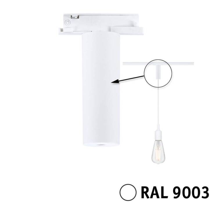 Paulmann URail Pendeladapter Universal   max. 50W   230V Signalweiß