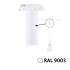 URail Pendeladapter Universal   max. 50W   230V Signalweiß