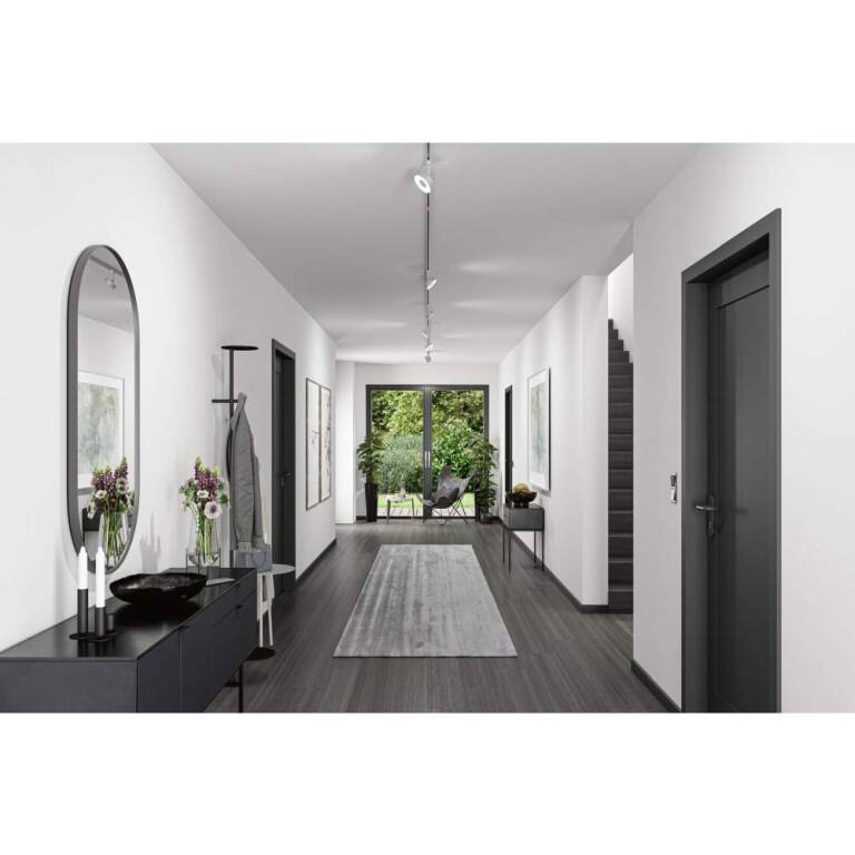 Paulmann URail Basisset Chrom matt Schienensystem Set
