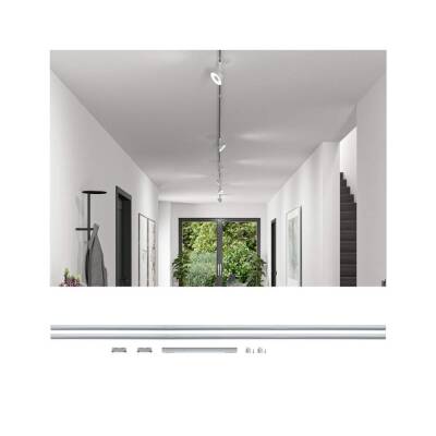 Paulmann URail Basisset Chrom matt Schienensystem Set