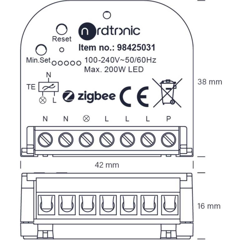 SLV BOX G2 DIMMER, ZIGBEE 3.0, blau