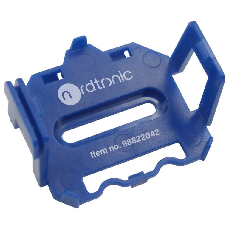 SLV DIN-CLIP Set, 5 Stück, blau