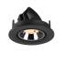 NUMINOS® GIMBLE S, Deckeneinbauleuchte schwarz/chrom 2700 K 20°